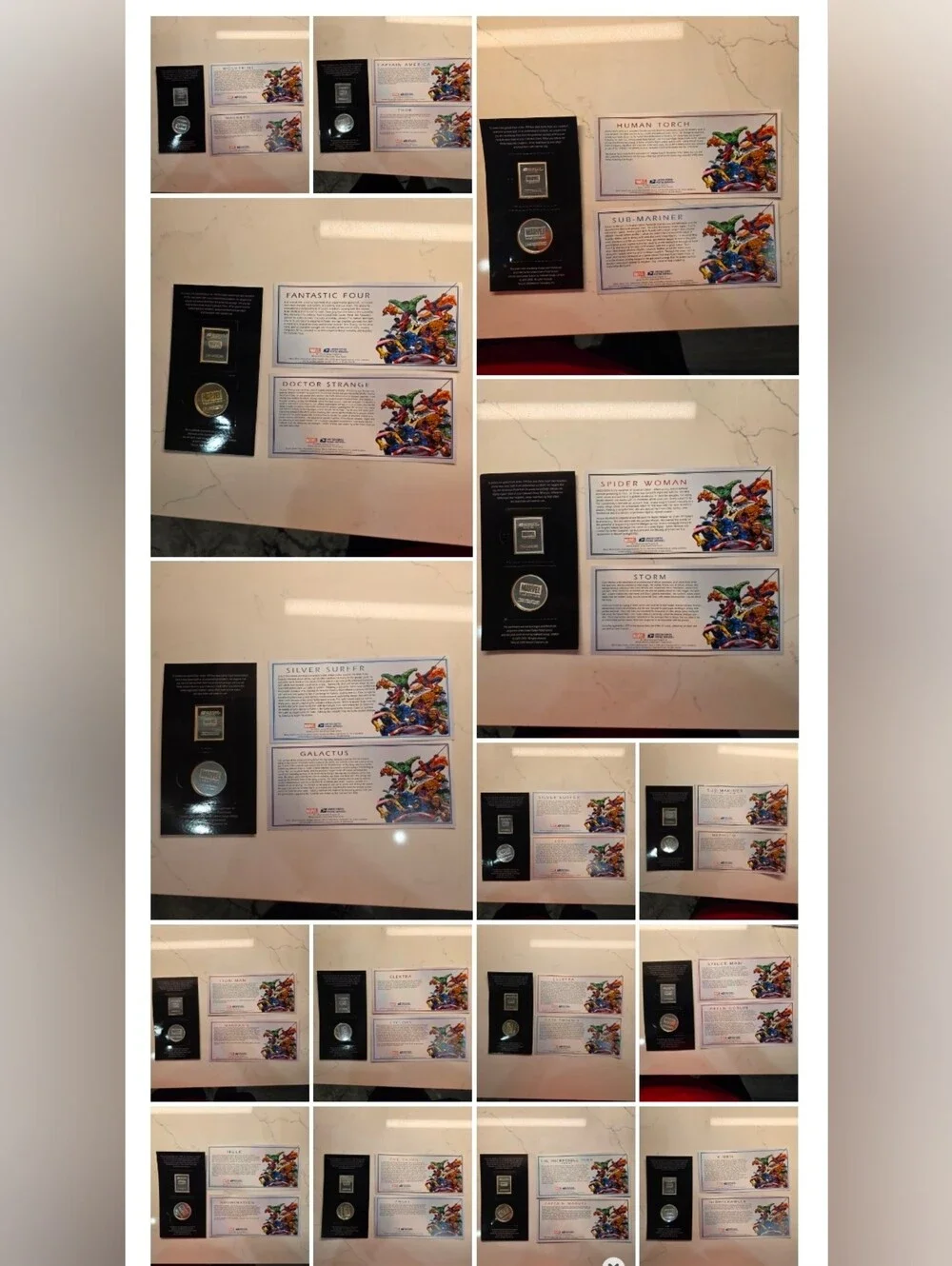 Marvel 16 piece